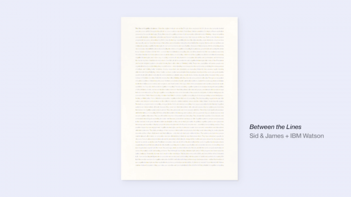Art with Watson - IBM | Our Work | Ogilvy